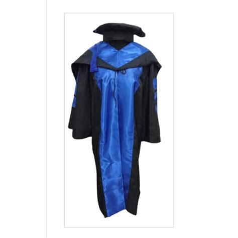 doctorate graduation toga, hood, beret with tussel for Sale.